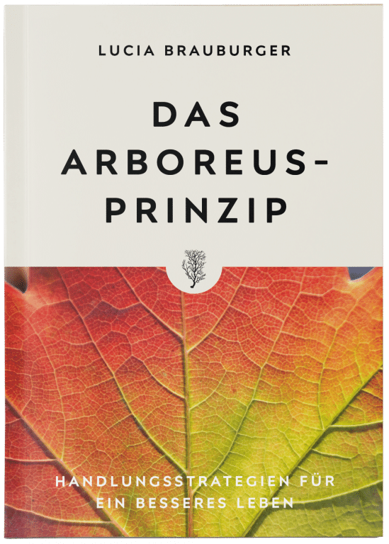 Buchcover „Das Arboreus-Prinzip" von Lucia Brauburger – Handlungsstrategien für ein besseres Leben und zukunftsfähige Führung