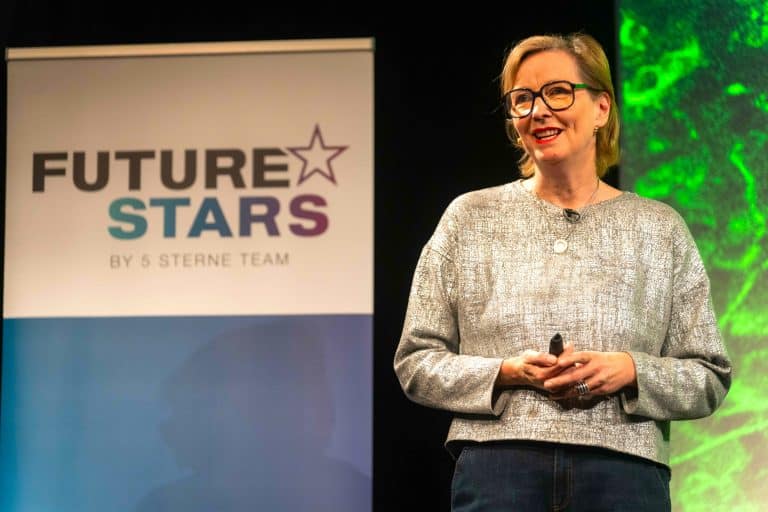 Lucia Brauburger als Keynote-Speakerin beim Future Stars Event – Vortrag zu Führung und Veränderungsbereitschaft